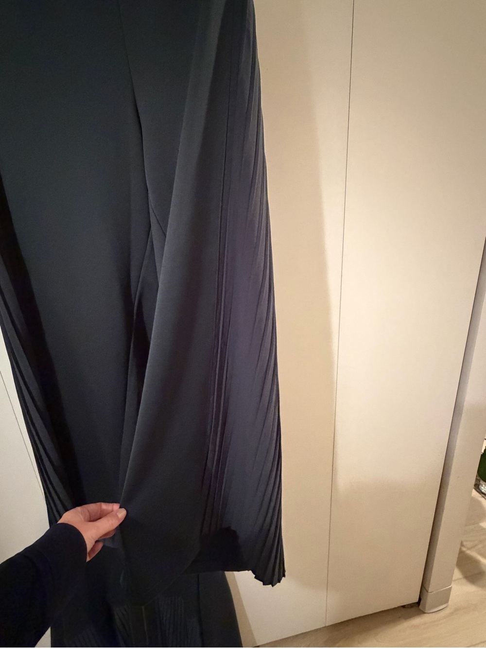 Nike Pleated Dark Green Track Pants (matching set) - Picture 2 of 4